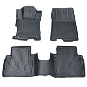 TPE Rubber Car Floor Mats for 2008-2012 Honda Accord