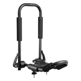 VEVOR Kayak Roof Rack 2 Pairs J-Bar, Soft Roof Rack Quick Folding, Top Mount Tie Down, Carrier for kayak, Surf Board, Canoe, SUP, Ski Board