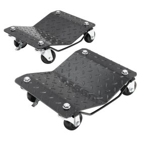 VEVOR Wheel Dolly, 3000 lbs/1360 kg Car Dollies, Wheel Dolly Car Tire Stake Set of 2 Piece, Heavy-duty Car Tire Dolly Moving Cars, Trucks, Traile
