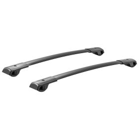 VEVOR Roof Rack Cross Bars, Fit for 2014-2022 Subaru Forester with Raised Side Rails, 200 lbs Load Capacity, Aluminum Crossbars with Locks