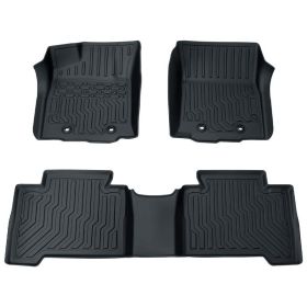 TPE Rubber Car Floor Mats For 18-23 Toyota Tacoma