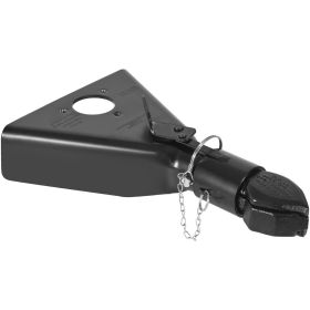 VEVOR A-Frame Trailer Coupler, Fits 2-Inch Hitch Ball Size, 7000 lbs Towing Capacity, Heavy Duty Steel Coupler, Ideal for Towing Station Wagons