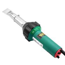 Hot Air Plastic Welder 1600W PVC TPO Vinyl Heat Gun Torch & 4 Accessories