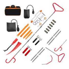 34 Piece Car Tool Set Car Trim Removal Tool Double Prongs U-Hook Puller Set (Option: Car tool set)