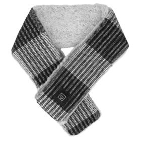 Electric Heated Scarf USB Heating Neck Wrap Unisex Winter Heated Neck Shawl Soft Warm Scarves w/ 3 Heating Modes (Option: ElectricHeatedScarf)