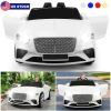 Kids Electric Ride On Car with Parental Remote Control Early Education Music Swaying Car Lights With 3 Adjustable Speeds