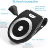 Car Wireless Speakerphone Wireless V4.1 In-Car Speaker Hands-free Calling Music Player Sun Visor Audio Receiver Car Kit