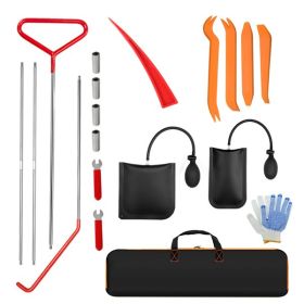 1 Pack 66 Inch Garage Door Puller, Long Reach Tool Outdoor Steel Wheel Puller Fifth Push Puller (Option: As shown in the figure)