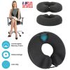 Donut Pillow Seat Cushion Memory Foam Donut Chair Cushions Ergonomic Seat Cushion Pad for Coccyx Prostate Sciatica Pelvic Floor Pressure Sores Office