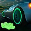 12Pcs Car Tire Valve Stem Caps Luminous Dustproof Stem Tyre Covers for Cars SUVs Truck Motorcycles Bicycles