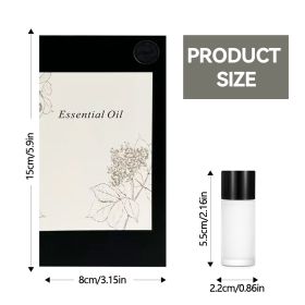 Car Air Fresheners -3*10ML Natural French Perfume Lasts 45 Days, Portable Waterless Car Diffuser Air Freshener Car Aromatherapy Diffuser (Type: type1)