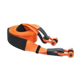 Heavy Duty Tow Strap Recovery Kit for Truck Jeep SUV ATV (Color: As pic show, Type: 3" x 30 ft)