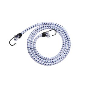 Multi Usage Rubber Tarp Straps with Hooks for Outdoor Travel (Color: As pic show, Type: 6 Pcs)