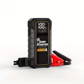 Car Battery Jump Starter for Outdoor Automotive Emergency (Color: As pic show, Type: Style A)
