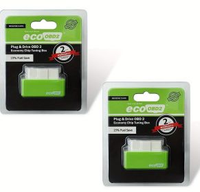 Plug And Play ECOOBD2 Gasoline Car Fuel Economy ECO OBD2 Driver (Option: Green 2pcs)